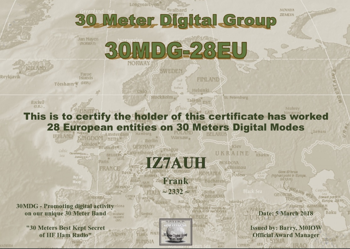 30MDG 28-EU Award Certificate #2332