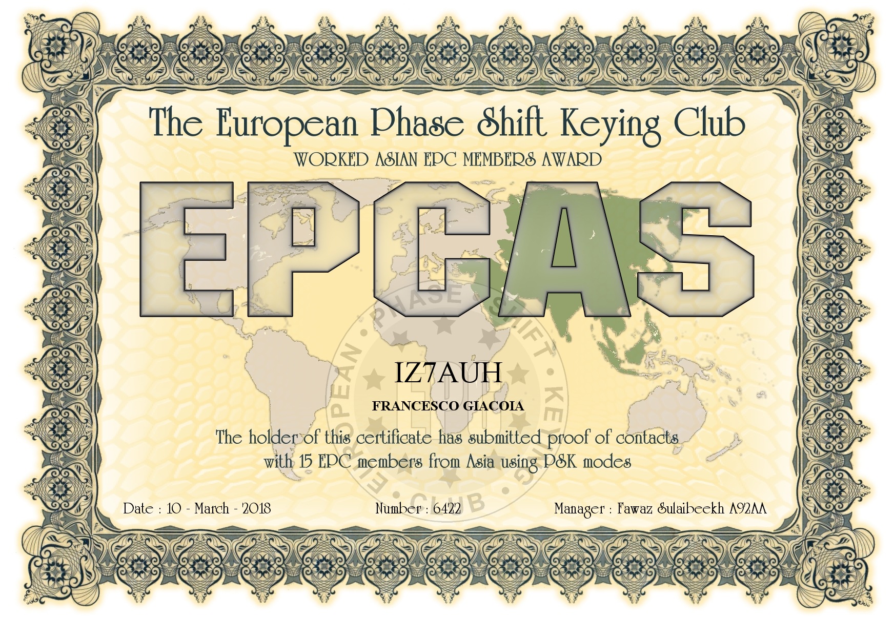 IZ7AUH-EPCMA-EPCAS