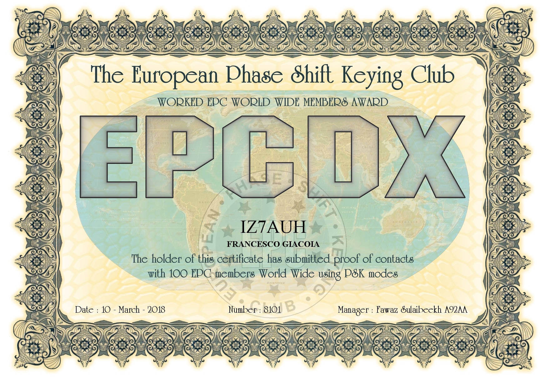 IZ7AUH-EPCMA-EPCDX