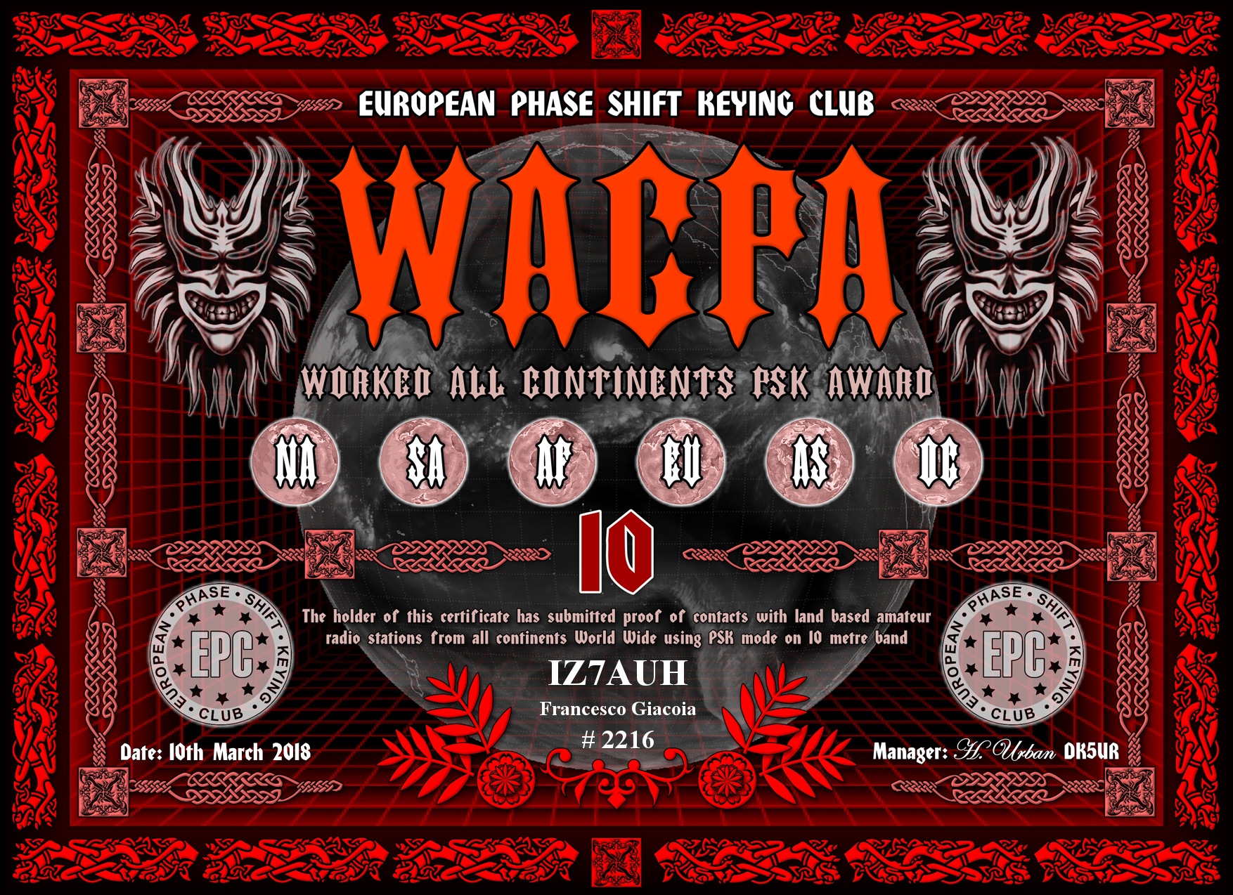 IZ7AUH-WACPA-10M