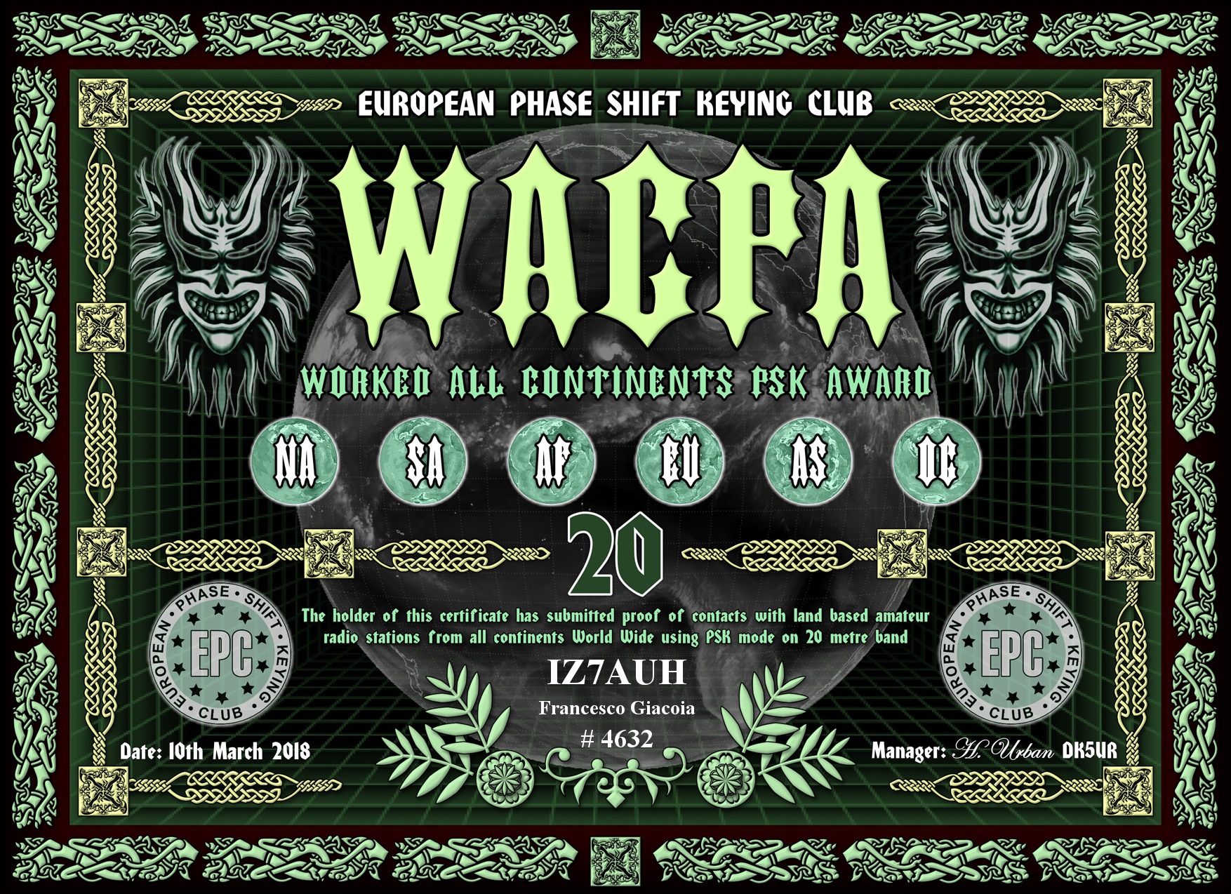 IZ7AUH-WACPA-20M